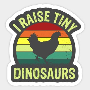 I Raise Tiny Dinosaurs Sticker